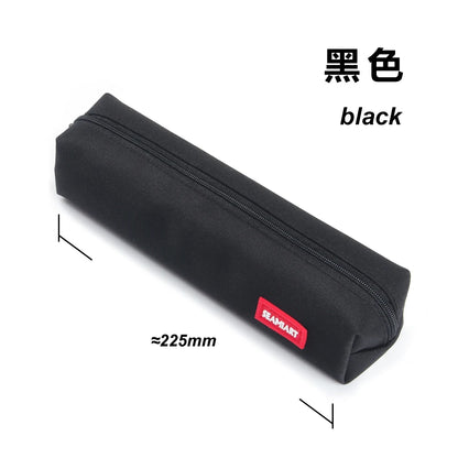 SeamiArt 1pc Small Solid Color Simple Zipper Kawai Pencil Case Mini Pen Bags Papeleria Stationery for School Office Suppliers GLOBGRIP®