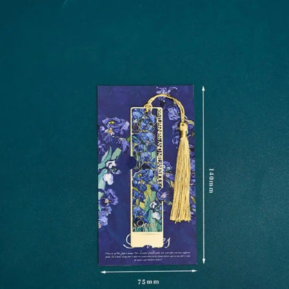 Aesthetic Floral Metal Bookmark | Industrial Anti-Slip Solution GLOBGRIP®
