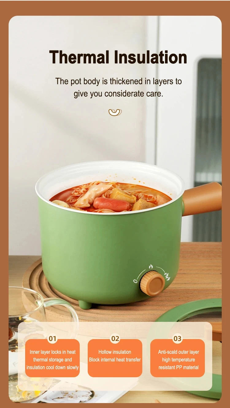 Multi Cookers Electric Pot Household Non-stick Pan Hot Pot Rice Cooker Cooking Appliances Electric Rice Cooker GLOBGRIP®