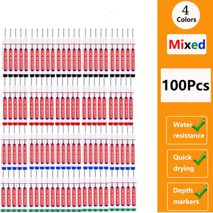 🖊️ 2cm Waterproof Long Head Deep Hole Marker Pen GLOBGRIP®
