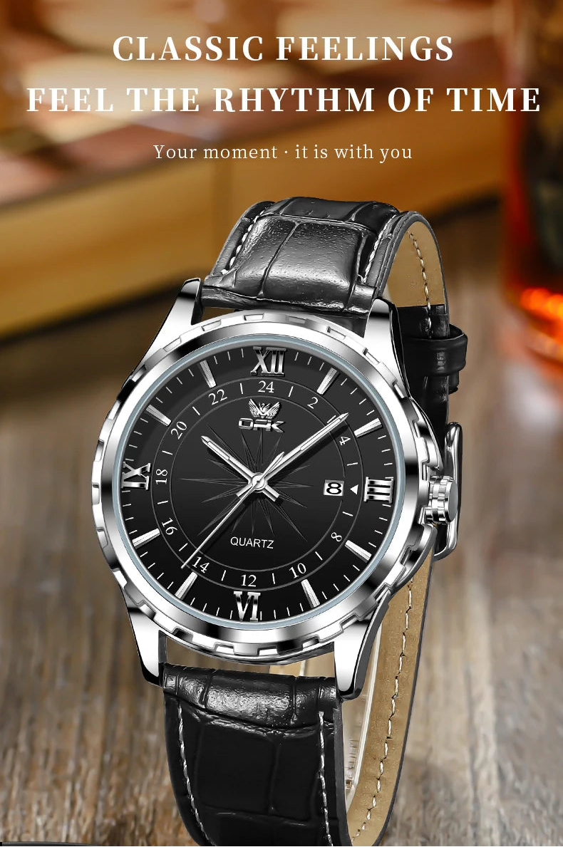 ✨ OPK Steel Belt Men’s Watch GLOBGRIP®