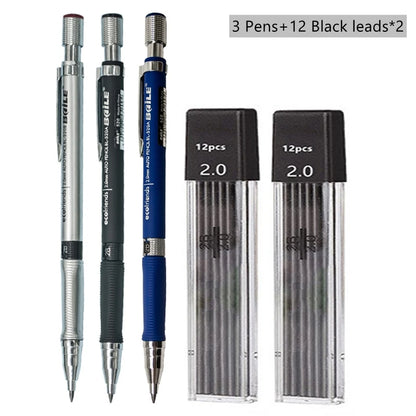 ✏️ Mechanical Pencil Set 2.0mm GLOBGRIP®