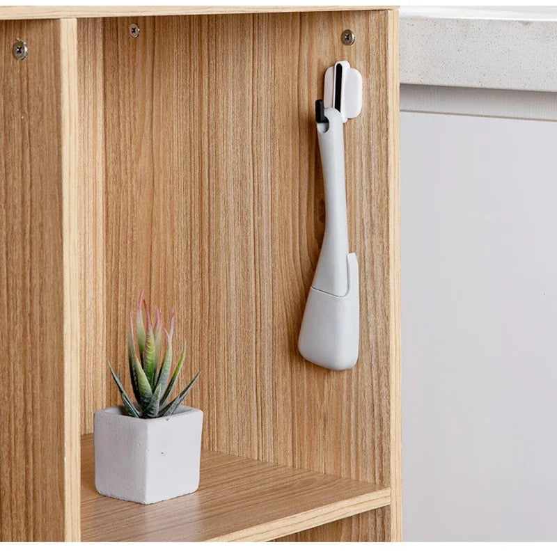 Window Groove Cleaning Brush Windows Slot Cleaner for Door Floor Gap Keyboard Brush+Dustpan 2 In 1 Household Cleaning Tools Kit - GLOBGRIP®