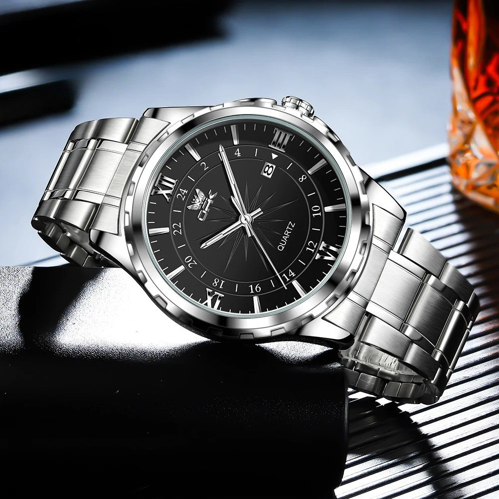 ✨ OPK Steel Belt Men’s Watch GLOBGRIP®