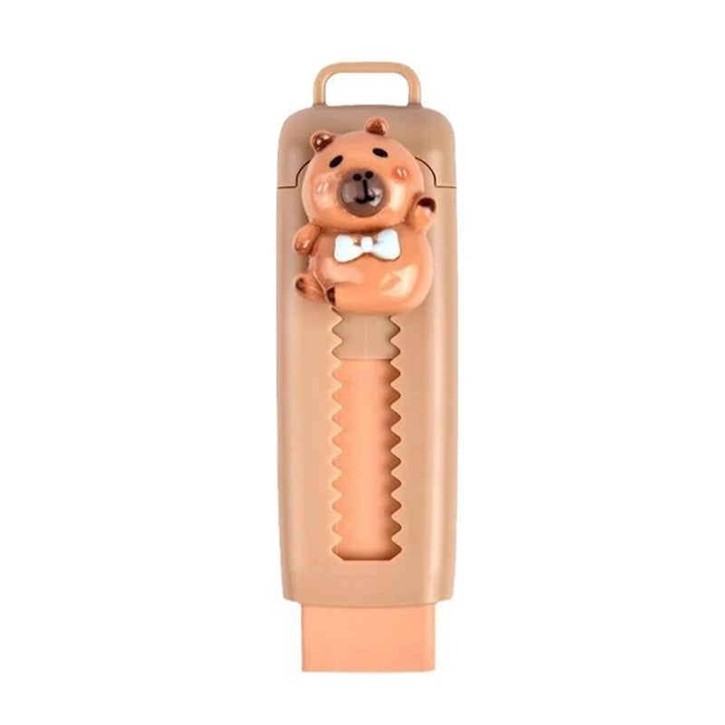 Kawaii Capybara Eraser | Fun Push-Pull Cute Stationery | GLOBGRIP® GLOBGRIP®