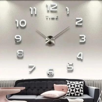 Digital Clock Wall Stickers Needle Decoration Glowing Clocks DIY Bedroom Living Home Quartz Creatives Removable Room Watches GLOBGRIP®