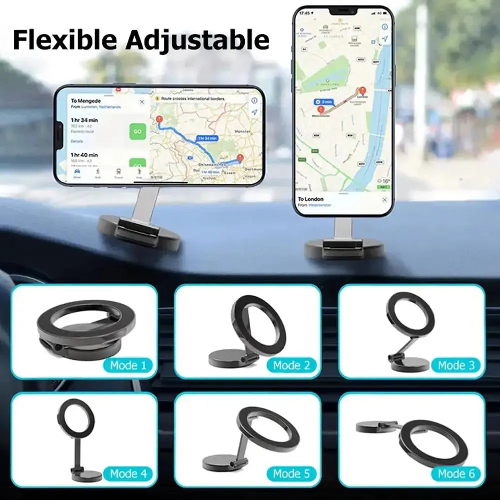 Car Magnetic Folding Phone Holder | Industrial Anti-Slip Solution GLOBGRIP®