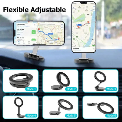 Car Magnetic Folding Phone Holder | Industrial Anti-Slip Solution GLOBGRIP®