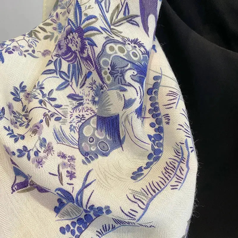 Pure Cotton Women Scarf | Industrial Anti-Slip Solution GLOBGRIP®