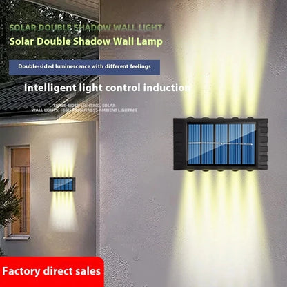 4/6/8/10LEDs Solar Wall Lamp GLOBGRIP®