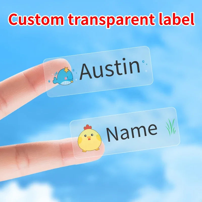 Waterproof Name Tag Stickers | Custom Labels for Personal Items | GLOBGRIP® GLOBGRIP®