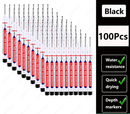 🖊️ 2cm Waterproof Long Head Deep Hole Marker Pen GLOBGRIP®