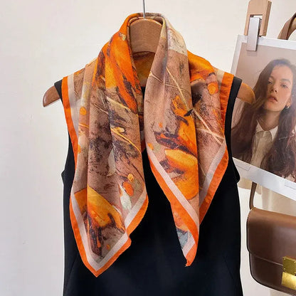 Pure Cotton Women Scarf | Industrial Anti-Slip Solution GLOBGRIP®