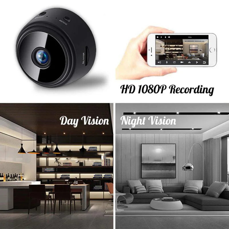 Mini Surveillance Cameras With Wi-Fi GLOBGRIP®