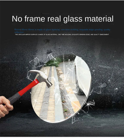 Car Blind Spot Rear View Mirror Wide Angle 360 Degree GLOBGRIP®