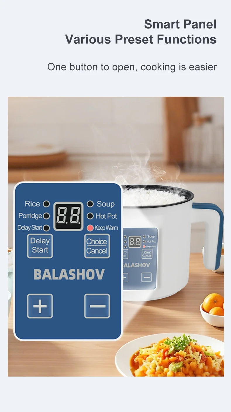 Electric Rice Cooker Single Double Layer Intelligent Automatic Home Mini  Kitchen Cooker 220V/EU Plug MultiCooker Steamed Rice P GLOBGRIP®