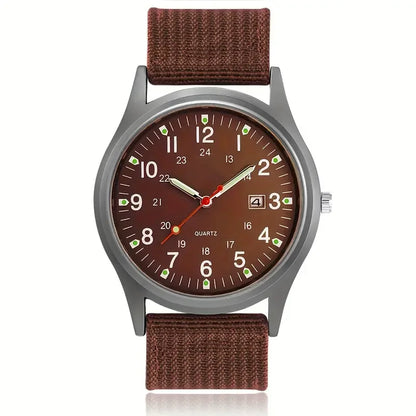 2023 Fashion Men Watches Luxury Brand Fashion Mens Quartz Watch Luminous Hands Male Clock Big Dial Waterproof Man Wristwatch GLOBGRIP®