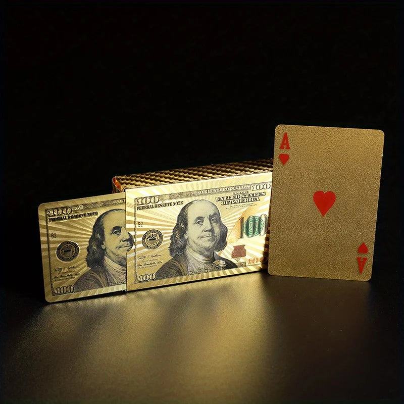 Multiple styles Color Playing Card Game Card Group Waterproof Poker Suit Magic Dmagic Package Board Game Gift Collection GLOBGRIP®