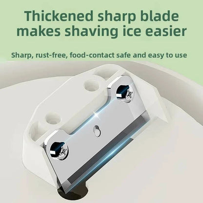 220V Automatic Electric Ice Shaver | Adjustable 2-speed Ice Crusher GLOBGRIP®