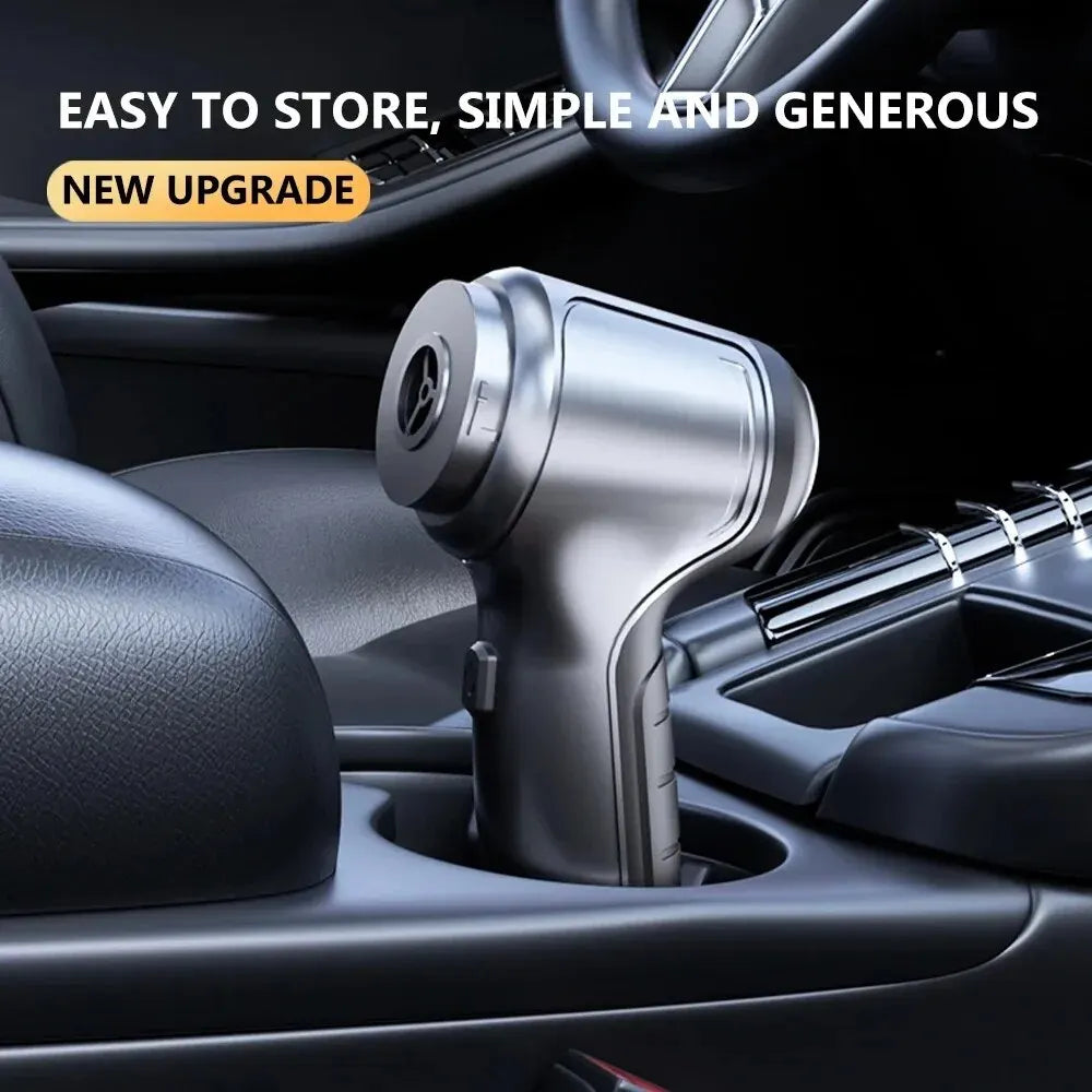 Wireless Car Vacuum Cleaner Strong Cordless Cleaner Suction Handheld Auto Vacuum Home&Car Dual Use MiniVacuum Cleaner Appliance GLOBGRIP®