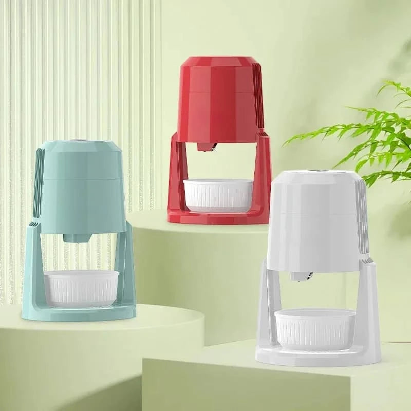 220V Automatic Electric Ice Shaver | Adjustable 2-speed Ice Crusher GLOBGRIP®