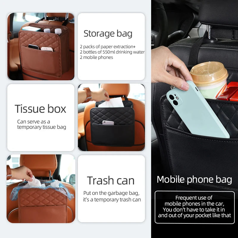 🚗 Multifunctional Car Seat Storage Bag GLOBGRIP®