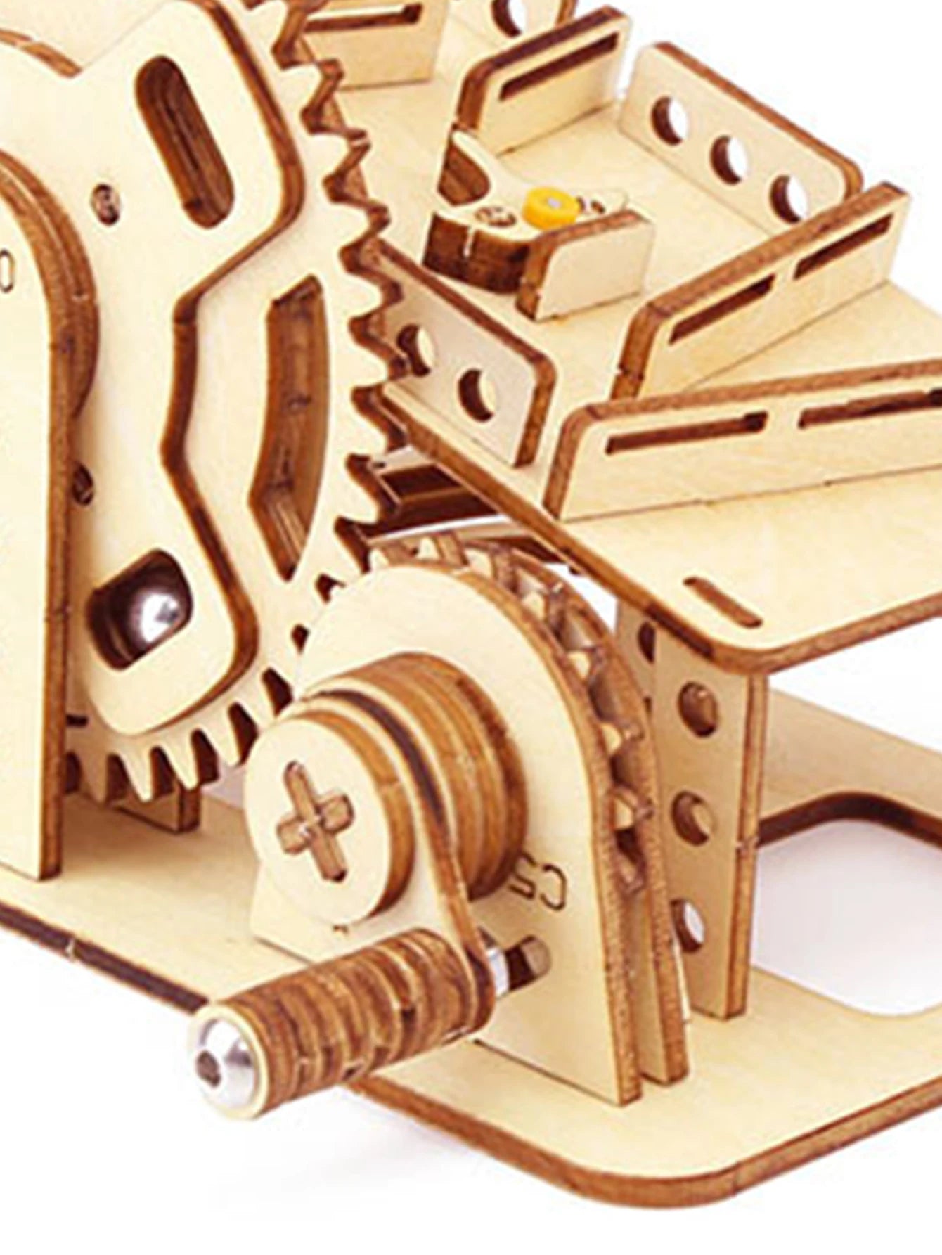 🌀 Spiral Marble Run 3D Wooden Puzzle GLOBGRIP®
