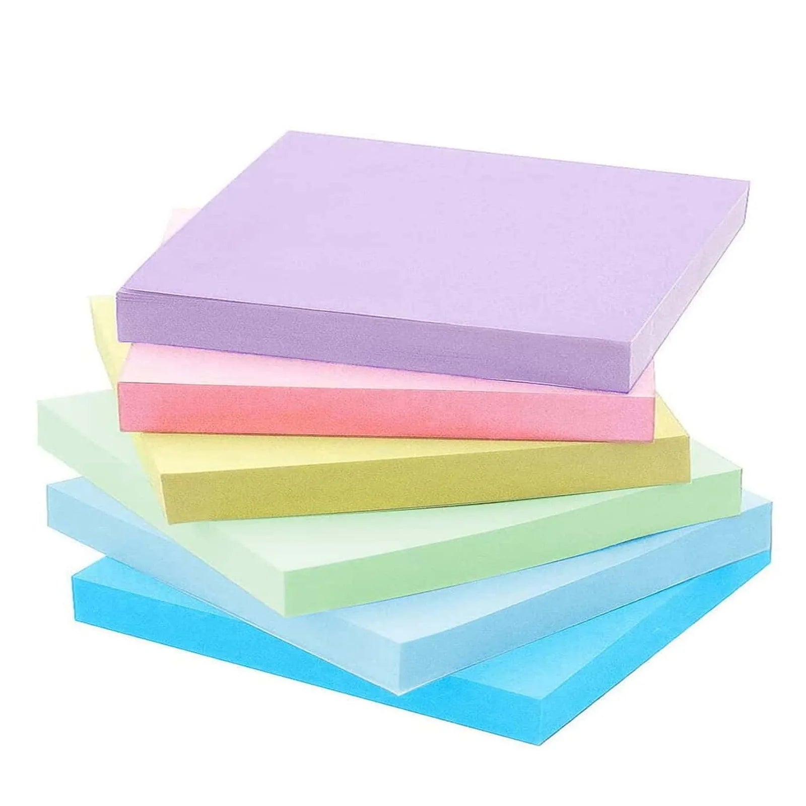 Fluorescent Sticky Notes 6 PCS | Bright Notes for Planning & Organization | GLOBGRIP® GLOBGRIP®