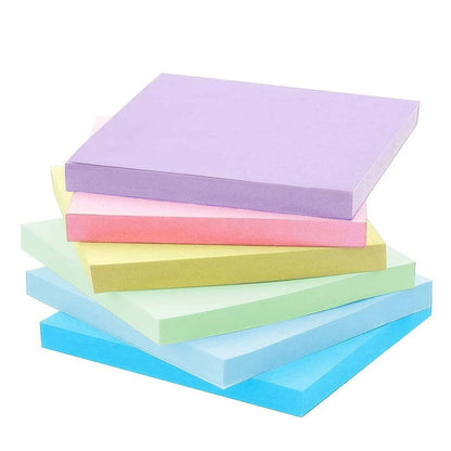 Fluorescent Sticky Notes 6 PCS | Bright Notes for Planning & Organization | GLOBGRIP® GLOBGRIP®