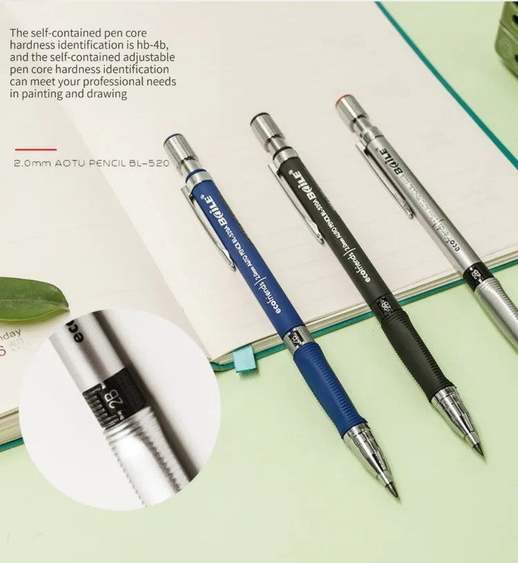 ✏️ Mechanical Pencil Set 2.0mm GLOBGRIP®