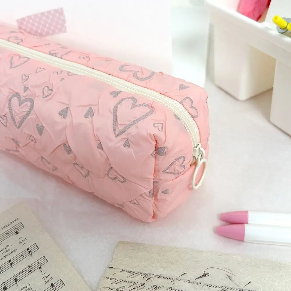 Love Print Pattern Pen Bag – Large Capacity & Multi-Use GLOBGRIP®