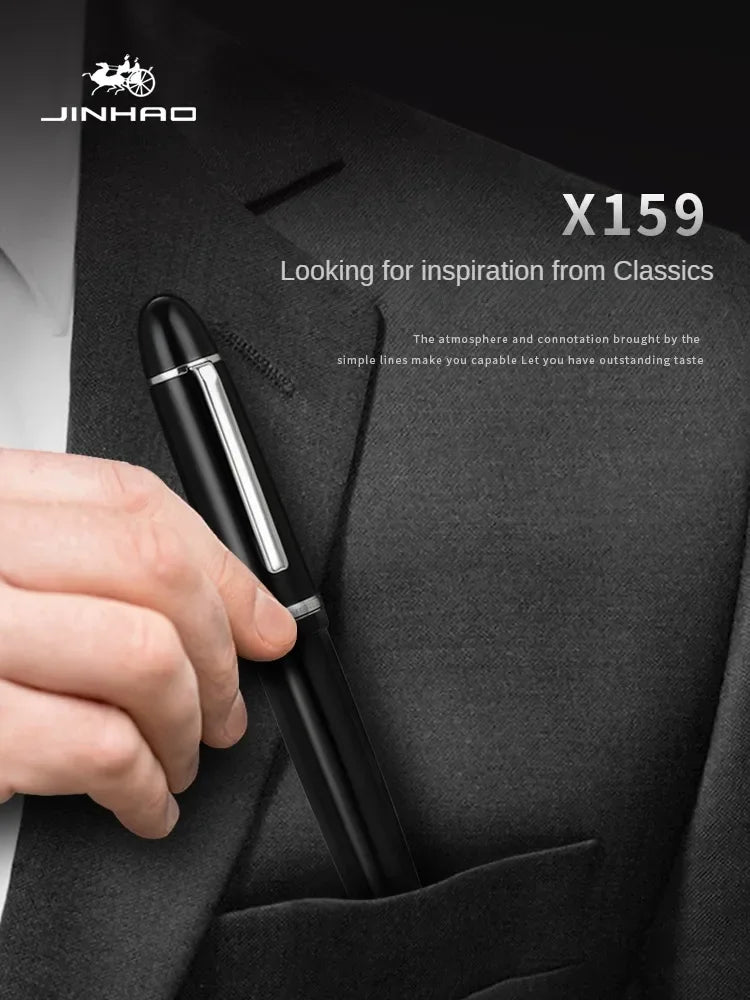 Luxury Fountain Pen X159 | Multi-Colour Acrylic Body | GLOBGRIP® GLOBGRIP®