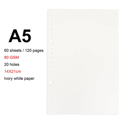 A4 / B5 / A5 Loose-Leaf Refill Binder Notebook GLOBGRIP®