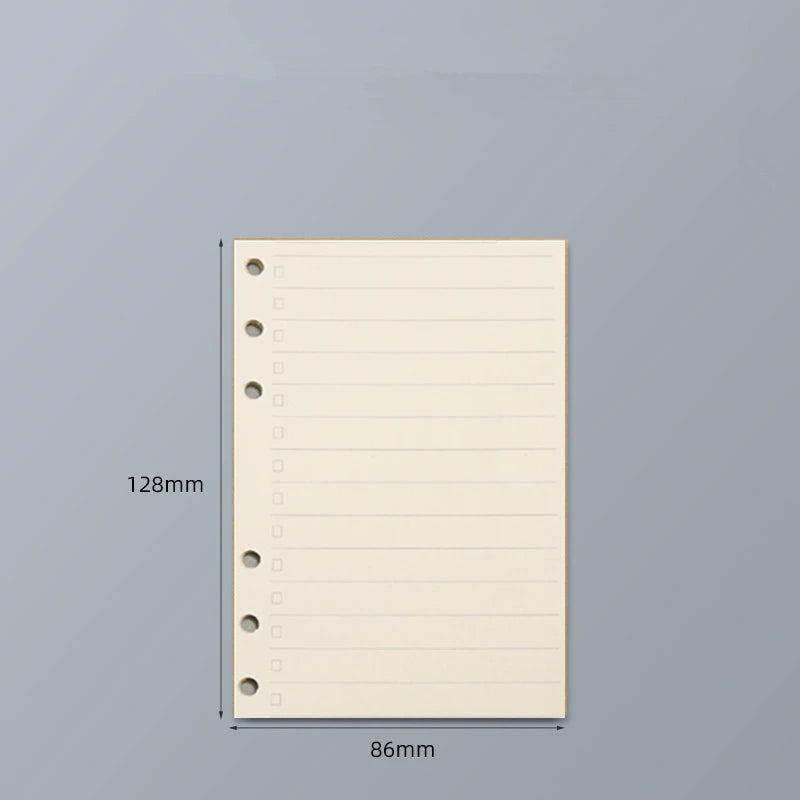 45 Sheets Loose-Leaf Notebook Refill – A5 / A6 / A7 Sizes GLOBGRIP®