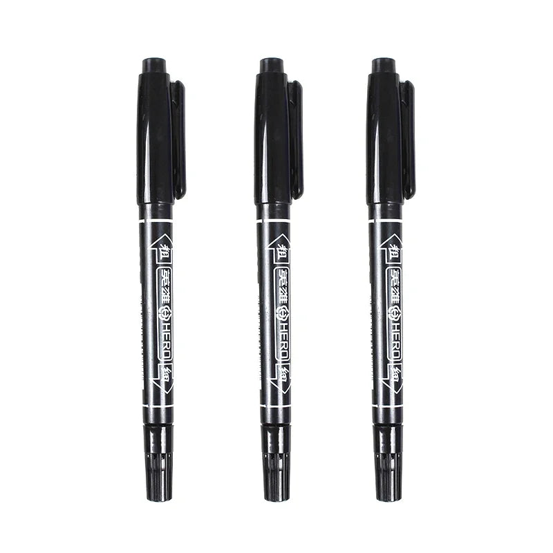 🎨  🎨 3Pcs Dual Tip Marker Pens GLOBGRIP®