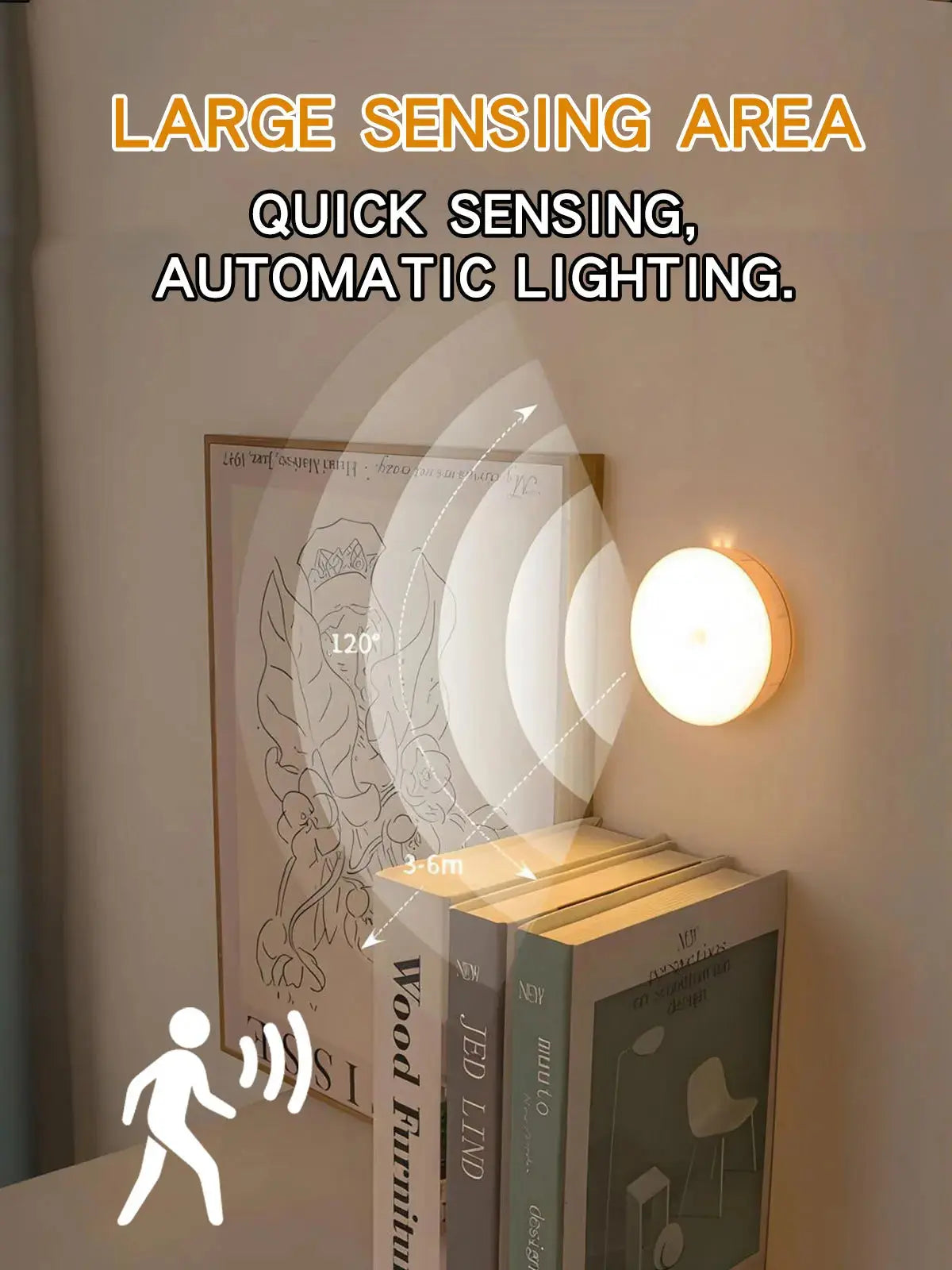 Smart LED Night Light with Human Body Sensor | GLOBGRIP GLOBGRIP®