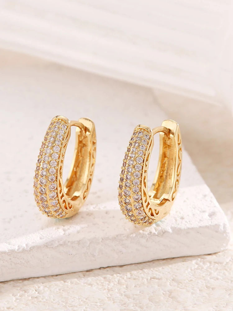 Boho High-end Zircon Decorative Earrings Suitable For Women To Wear Fashionable Jewelry For Summer Travel GLOBGRIP®