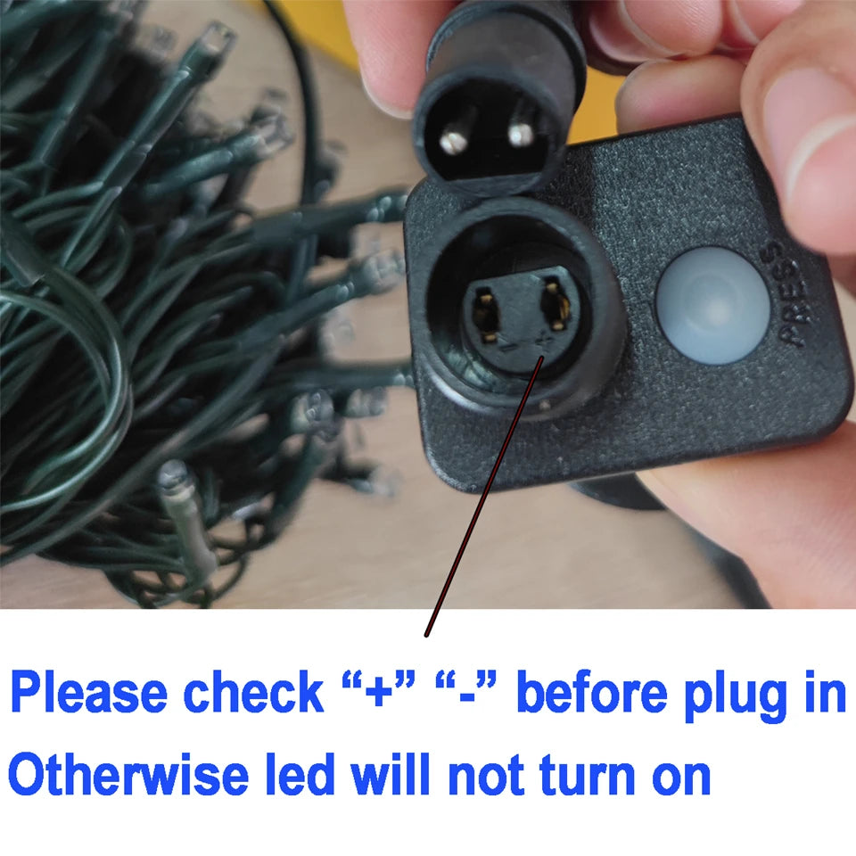 10M-100M Led Light String Street Garland Fairy Light 110V 220V Waterproof Outdoor Garden Party Wedding Christmas Decoration Lamp GLOBGRIP®