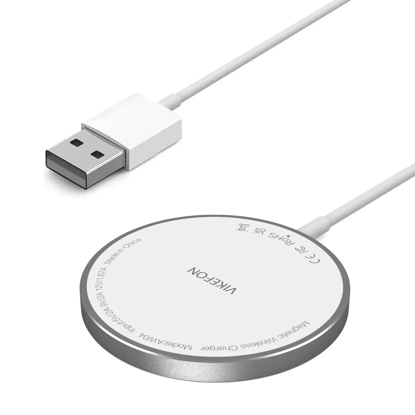 Magnetic Wireless Charger Pad USB + Type-C | Industrial Anti-Slip Solution GLOBGRIP®