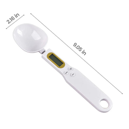 LCD Digital Kitchen Scale Electronic Cooking Food Weight Measuring Spoon 500g 0.1g Coffee Tea Sugar Spoon Scale Kitchen Tool GLOBGRIP®