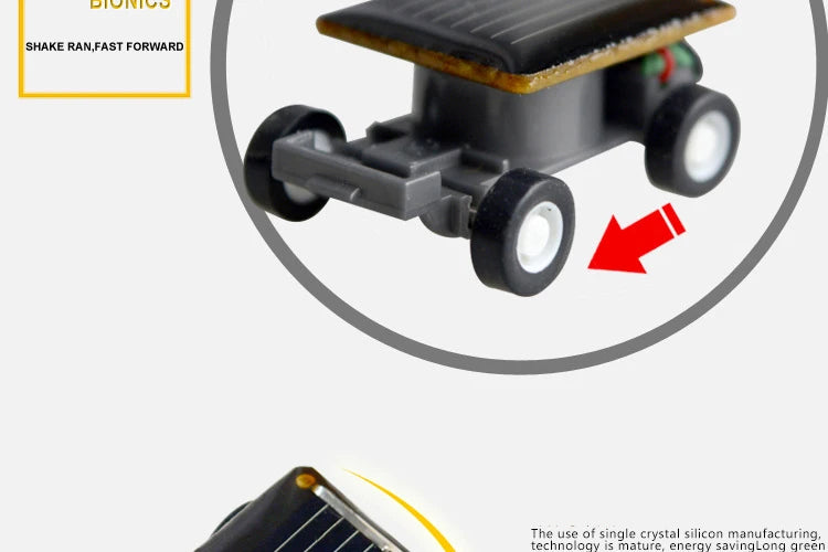 🚗 Solar Power Mini Sports Car GLOBGRIP®