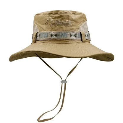 🧢 Summer Men’s Bucket Hat | Industrial Anti-Slip Solution GLOBGRIP®
