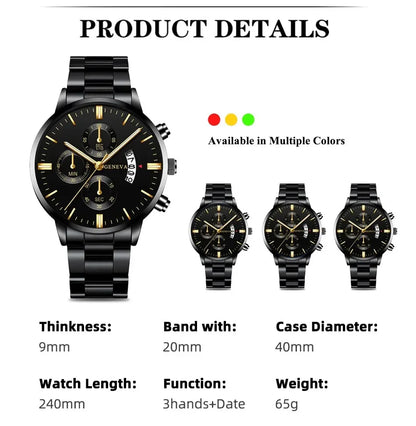 Fashion Men's Watch GLOBGRIP®