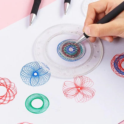 Spirograph Drawing Ruler Toy GLOBGRIP®