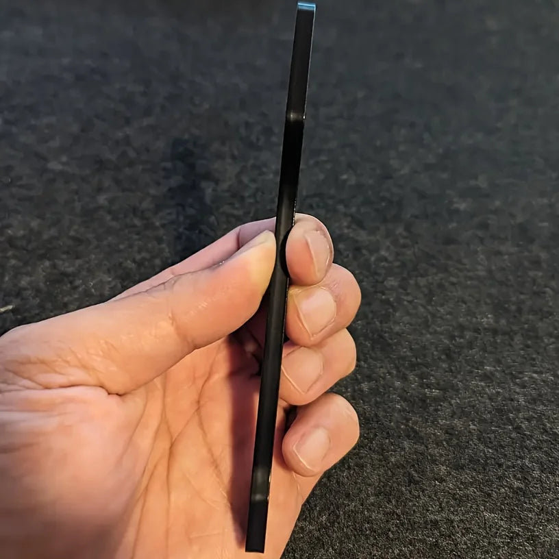 1pc Multi functional black 150mm long T-shaped wrench, adjustable self tightening double head wrench, portable manual tool for a GLOBGRIP®