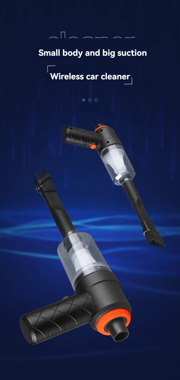 Ultra High Power Car Mounted Vacuum Cleaner GLOBGRIP®