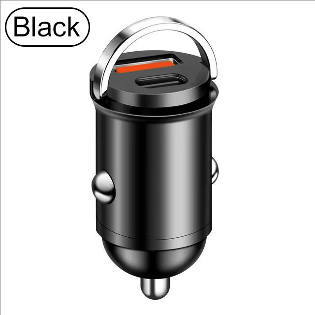 Mini PD USB Car Charger Lighter Type C Car Charger GLOBGRIP®
