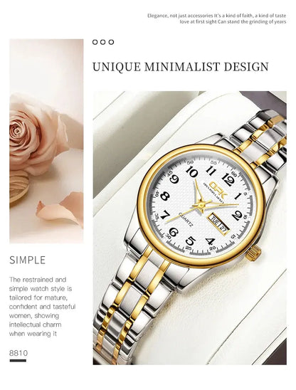 OPK 8110 Watch for Women | Elegant Luxury Wristwatch - GLOBGRIP®