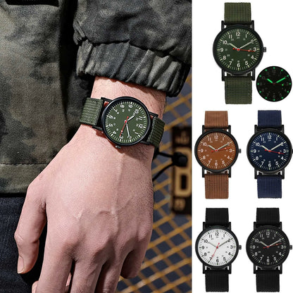 2023 Fashion Men Watches Luxury Brand Fashion Mens Quartz Watch Luminous Hands Male Clock Big Dial Waterproof Man Wristwatch GLOBGRIP®