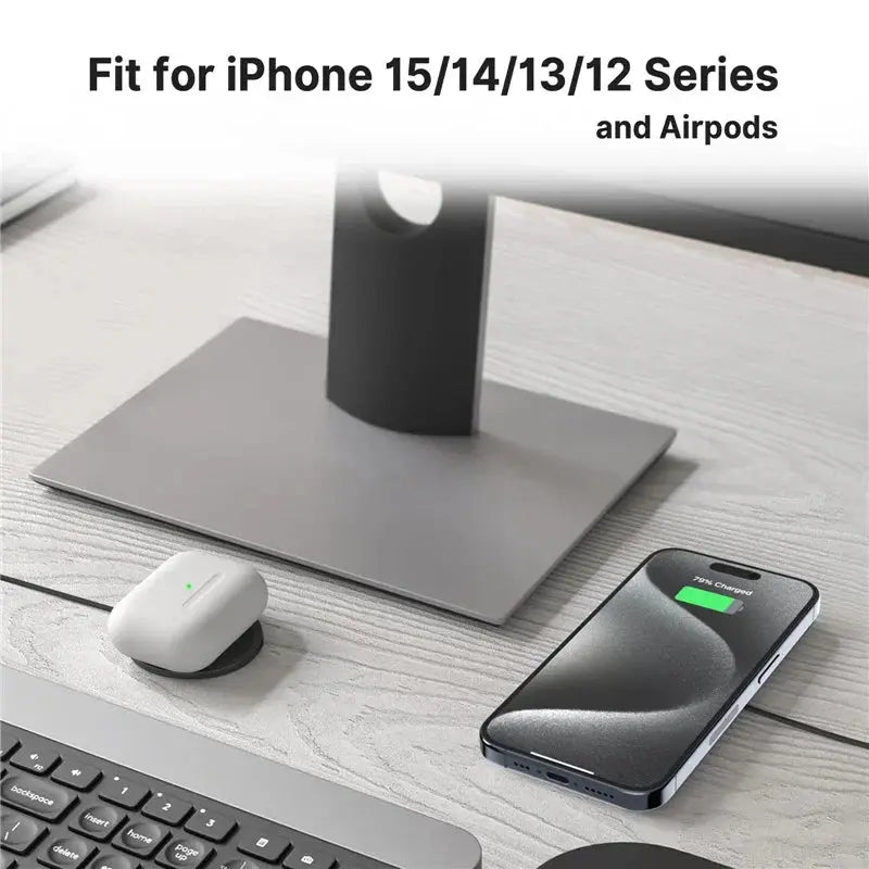 Magnetic Wireless Charger Pad USB + Type-C | Industrial Anti-Slip Solution GLOBGRIP®